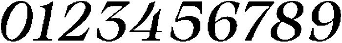 Olin Light Italic otf (300) Font OTHER CHARS