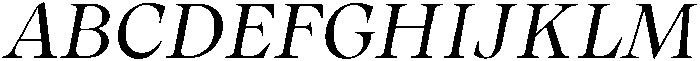 OlinVF ExtraLight Italic ttf (200) Font UPPERCASE