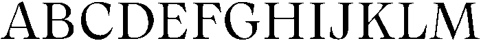OlinVF ExtraLight ttf (200) Font UPPERCASE