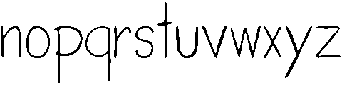 Olive Regular otf (400) Font LOWERCASE