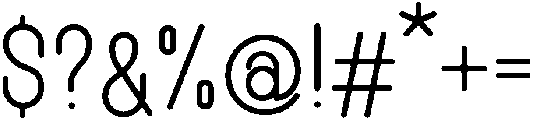 Olive Regular otf (400) Font OTHER CHARS