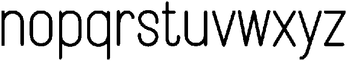 Olive Regular otf (400) Font LOWERCASE
