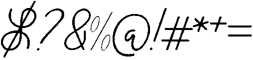 Olive otf (400) Font OTHER CHARS