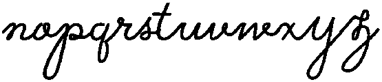 Olive otf (400) Font LOWERCASE