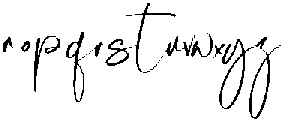 Olive otf (400) Font LOWERCASE