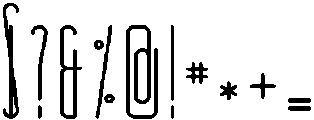 Oliver otf (400) Font OTHER CHARS