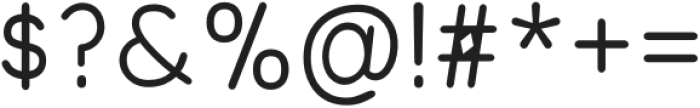 Olivette Medium otf (500) Font OTHER CHARS