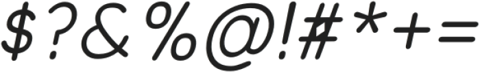 Olivette Medium_Italic otf (500) Font OTHER CHARS