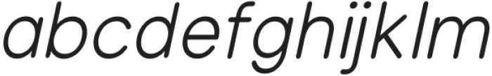 Olivette Medium_Italic otf (500) Font LOWERCASE