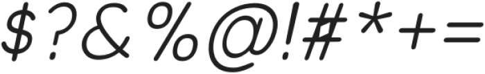 Olivette Regular_Italic otf (400) Font OTHER CHARS
