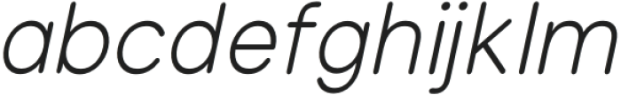 Olivette Regular_Italic otf (400) Font LOWERCASE