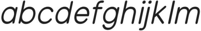 Olivette SemiBold_Italic otf (600) Font LOWERCASE
