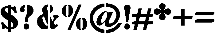 Olivia Regular otf (400) Font OTHER CHARS