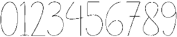 Olivia Regular otf (400) Font OTHER CHARS