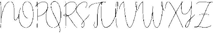 Olivia Regular otf (400) Font UPPERCASE