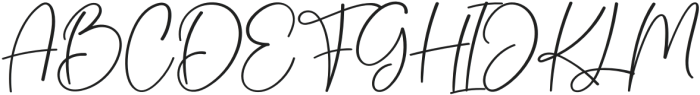 Olivia Signature Regular otf (400) Font UPPERCASE