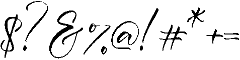 Olivia otf (400) Font OTHER CHARS