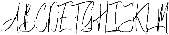 Olivia otf (400) Font UPPERCASE