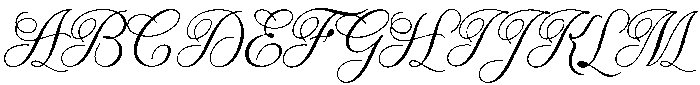 Olivia otf (400) Font UPPERCASE