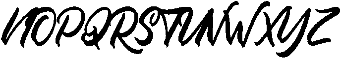 Olivia otf (400) Font UPPERCASE