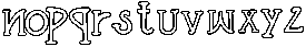 Olivia_Outline otf (400) Font LOWERCASE