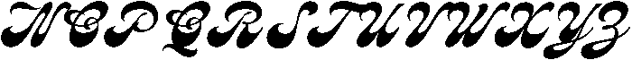 Olivian Regular otf (400) Font UPPERCASE