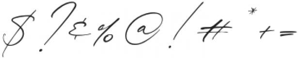 Olivie Script Regular otf (400) Font OTHER CHARS