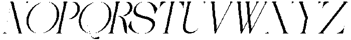 Olleca Italic otf (400) Font UPPERCASE