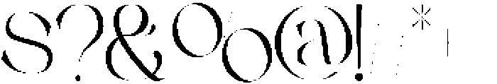 Olleca Regular otf (400) Font OTHER CHARS