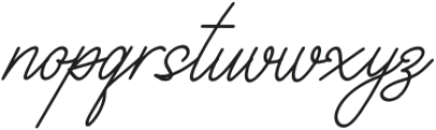 Oluwatobiloba Italic otf (400) Font LOWERCASE
