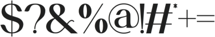 Olvanile Regular otf (400) Font OTHER CHARS