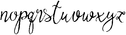 Olyber otf (400) Font LOWERCASE
