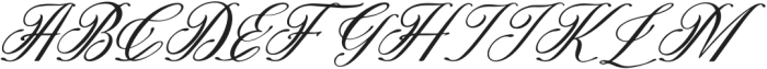 Olydemi Italic otf (400) Font UPPERCASE