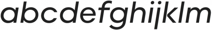 Olyford Medium Italic otf (500) Font LOWERCASE