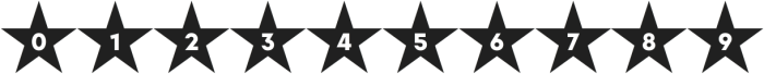 Olystar Black otf (900) Font OTHER CHARS