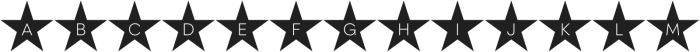 Olystar Light otf (300) Font UPPERCASE