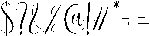 olivia otf (400) Font OTHER CHARS
