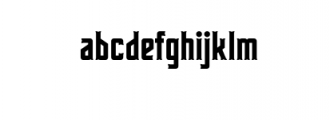 OldRanger-CondensedBold.ttf Font LOWERCASE