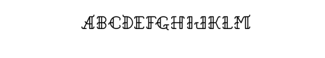 OldSchool.ttf Font UPPERCASE