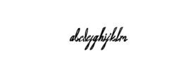 Oldwin-Script.otf Font LOWERCASE
