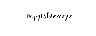 Oli's Handwriting TrueType font Font LOWERCASE