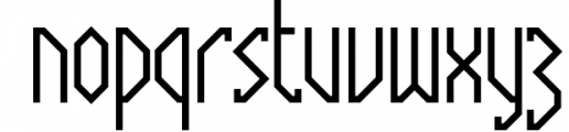 Oldrune font Font LOWERCASE