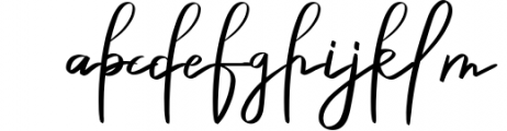 Oliotton - Script Font LOWERCASE