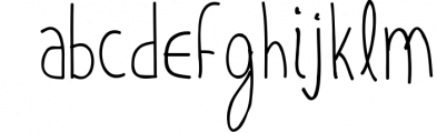 Olive Hand Drawn Font + Decorations Font LOWERCASE