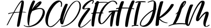 Oliver Moderna is a Modern Handwritten Font Font UPPERCASE