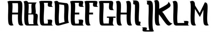 Oliver Typeface Font UPPERCASE