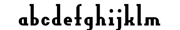 OLDNEW Axis Font LOWERCASE