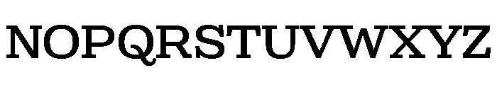 OLDWEST Font LOWERCASE