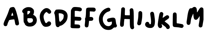 Olaf Regular Font UPPERCASE