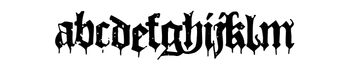 Old Celtiberian Font LOWERCASE